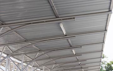 installing Laggan metal roofing